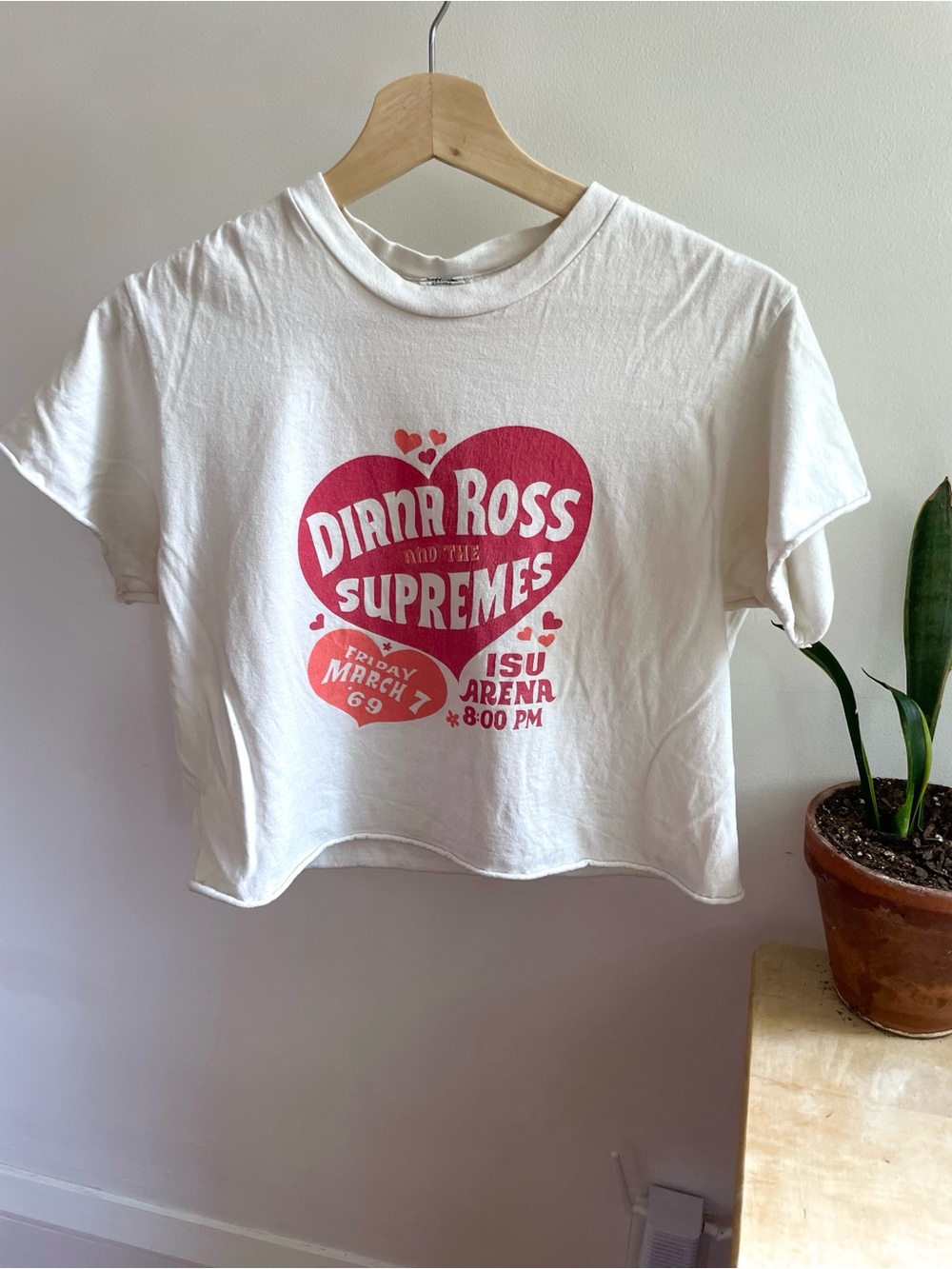 Diana Ross & The Supremes Crop Tee